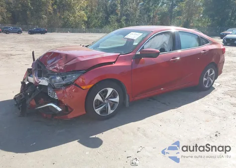 2019 Honda Civic Lx from USA, damaged, VIN 19XFC2F60KE040078